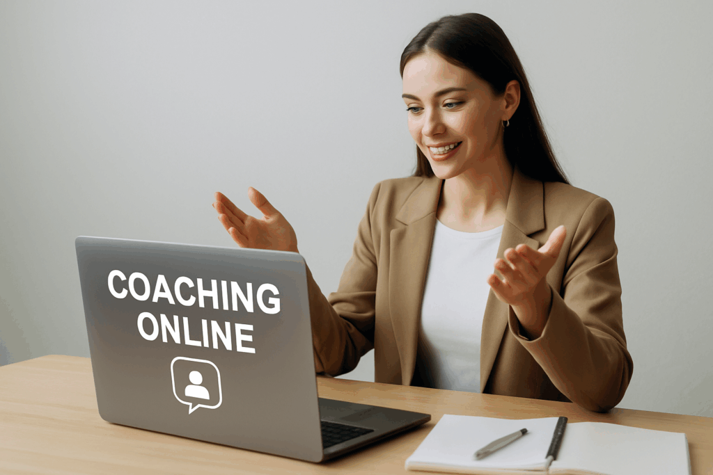 Explore os benefícios do coaching online, como otimizar seu tempo e alcançar resultados consistentes no seu autodesenvolvimento
