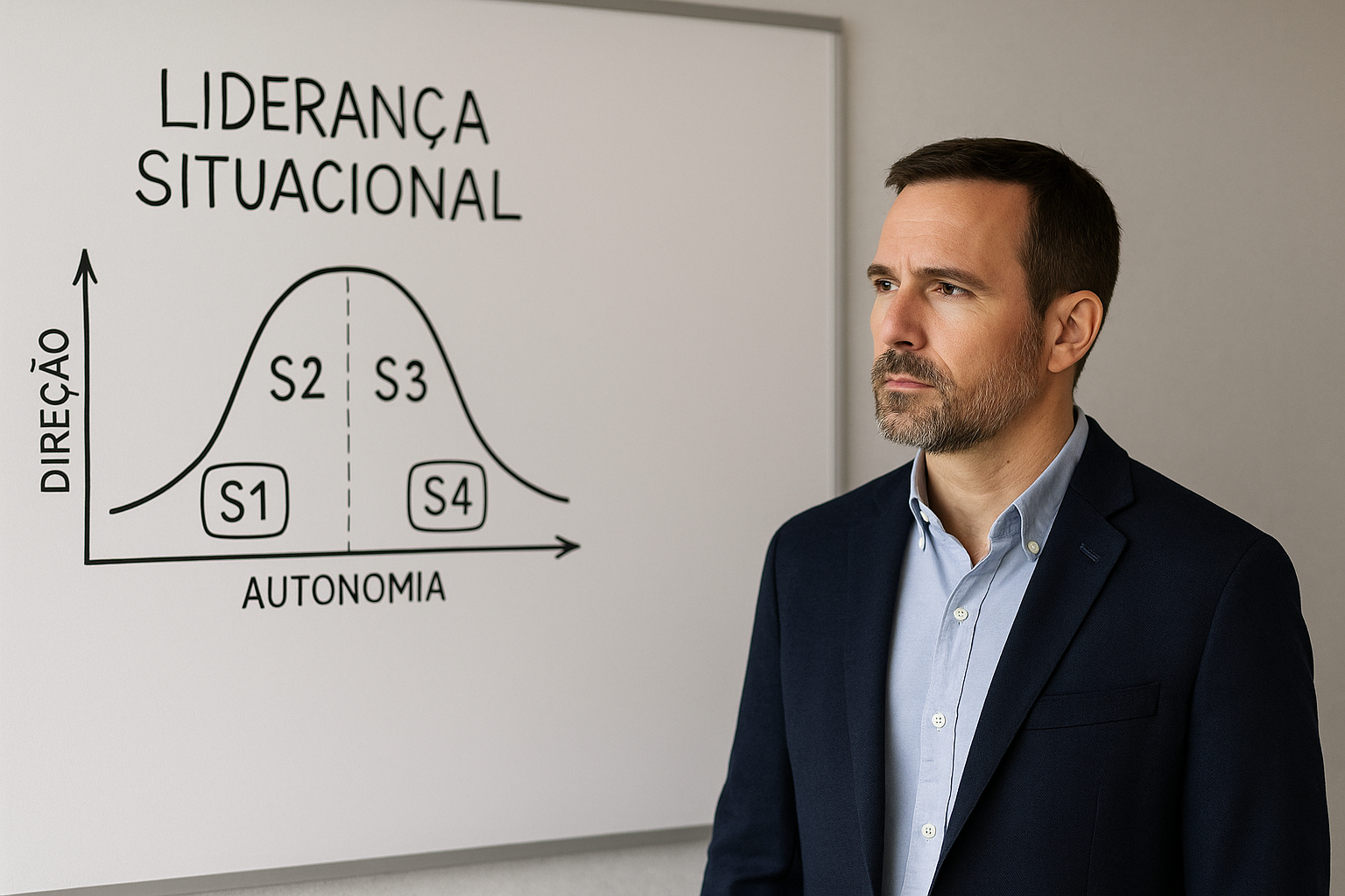 "Descubra como líderes situacionais inspiram confiança, estimulam adaptabilidade e alcançam resultados mesmo diante de mudanças constantes."